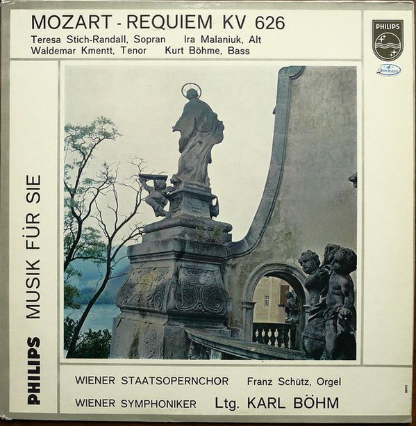 Cover Wolfgang Amadeus Mozart - Wiener Symphoniker Karl Böhm Mozart Requiem KV 626 (LP) Schallplatten Ankauf