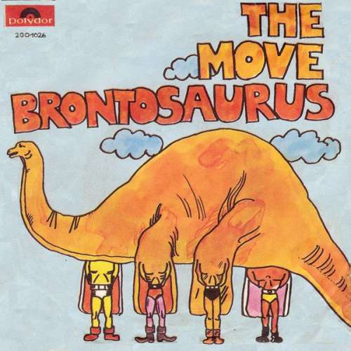 Cover The Move - Brontosaurus (7, Single) Schallplatten Ankauf