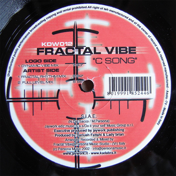 Bild Fractal Vibe - C Song (12) Schallplatten Ankauf