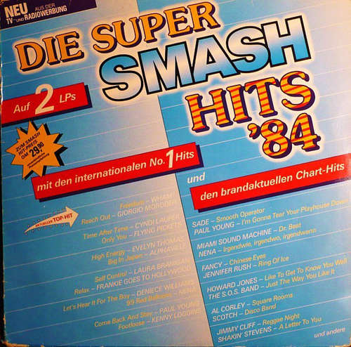 Cover Various - Die Super Smash Hits '84 (2xLP, Comp) Schallplatten Ankauf