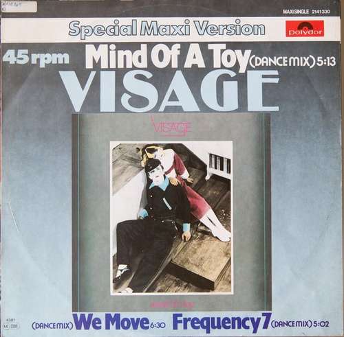 Cover Visage - Mind Of A Toy (12, Maxi) Schallplatten Ankauf