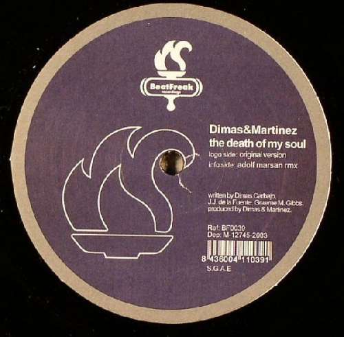 Cover Dimas&Martinez* - The Death Of My Soul (12) Schallplatten Ankauf