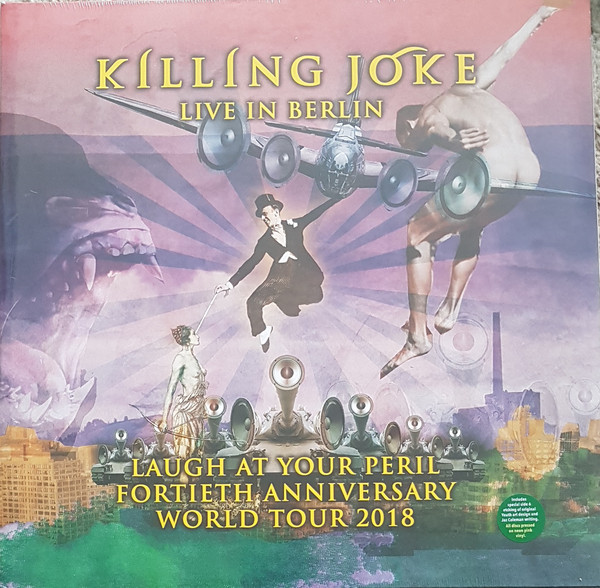 Bild Killing Joke - Laugh At Your Peril (Live In Berlin) (2xLP, Pin + LP, S/Sided, Etch, Pin + Album) Schallplatten Ankauf