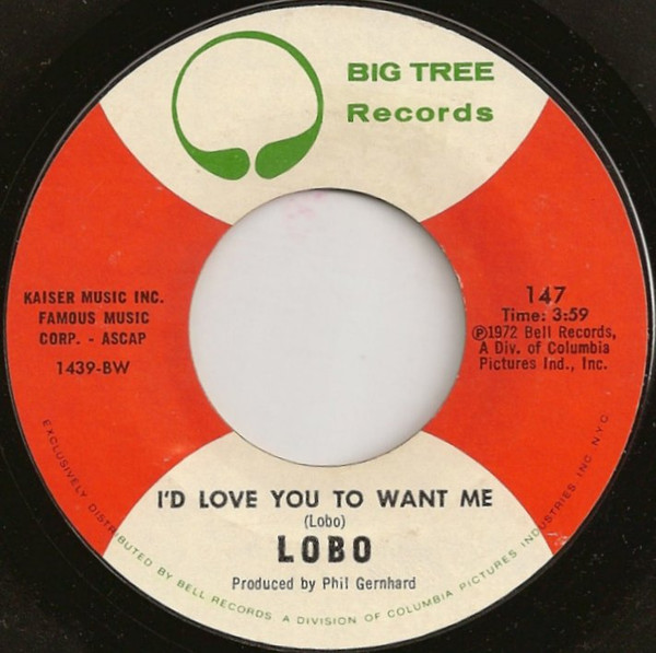 Bild Lobo (3) - I'd Love You To Want Me (7) Schallplatten Ankauf