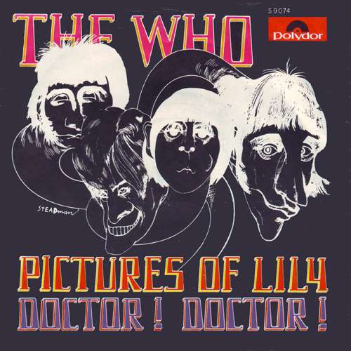 Cover The Who - Pictures Of Lily / Doctor! Doctor! (7, Single) Schallplatten Ankauf