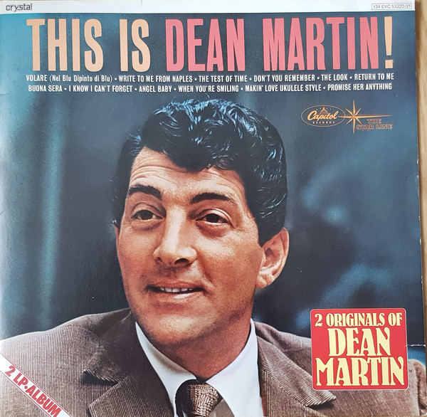 Cover Dean Martin - 2 Originals Of Dean Martin (LP, Album, Mono, Th + LP, Album, Ch) Schallplatten Ankauf