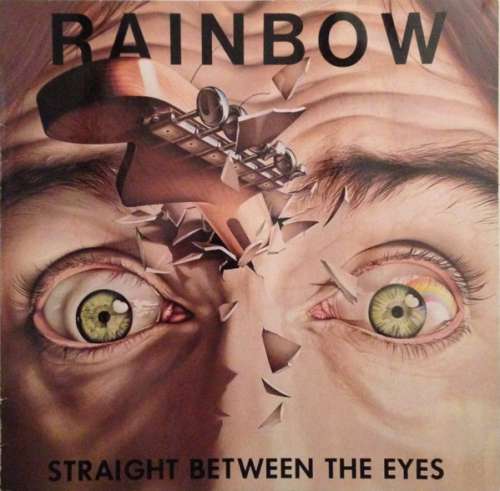 Cover Rainbow - Straight Between The Eyes (LP, Album) Schallplatten Ankauf