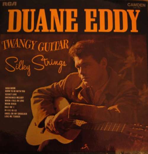 Cover Duane Eddy - Twangy Guitar Silky Strings (LP, Album, RE) Schallplatten Ankauf