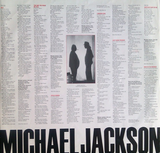 Cover Michael Jackson - Bad (LP, Album, Gat) Schallplatten Ankauf