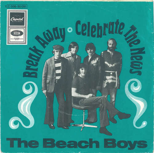 Cover The Beach Boys - Break Away / Celebrate The News (7, Single) Schallplatten Ankauf