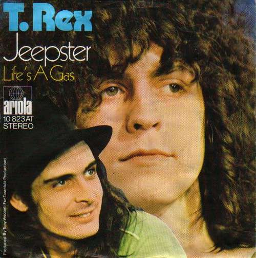 Cover T. Rex - Jeepster (7, Single) Schallplatten Ankauf