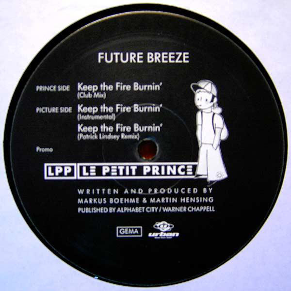 Cover Future Breeze - Keep The Fire Burnin' (12, Promo) Schallplatten Ankauf