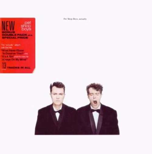 Cover Pet Shop Boys - Actually (LP, Album + 12, Single, Promo + Ltd) Schallplatten Ankauf