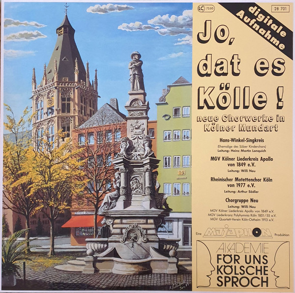 Cover Various - Jo, Dat Es Kölle! (LP, Comp) Schallplatten Ankauf