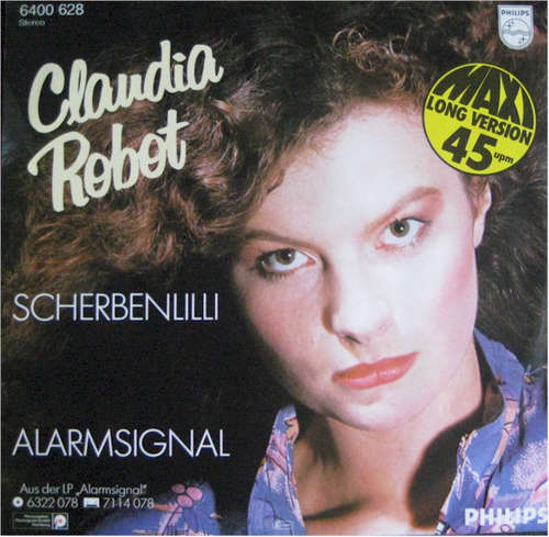 Cover Claudia Robot - Scherbenlilli / Alarmsignal (12, Maxi) Schallplatten Ankauf