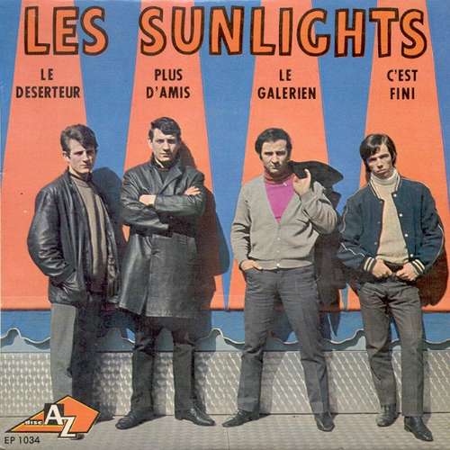 Cover Les Sunlights - Le Deserteur  (7, EP) Schallplatten Ankauf
