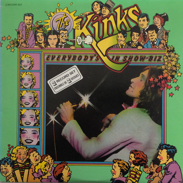 Cover The Kinks - Everybody's In Showbiz (2xLP, Album, RE) Schallplatten Ankauf