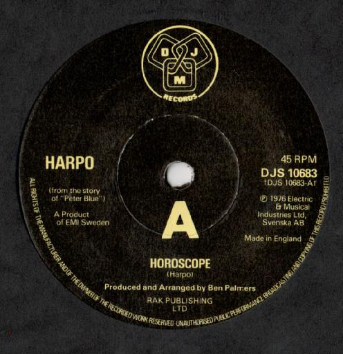 Bild Harpo - Horoscope (7) Schallplatten Ankauf