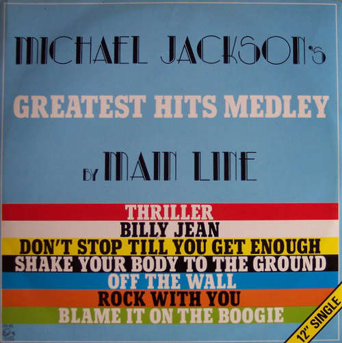 Cover Main Line - Michael Jackson's Greatest Hits Medley (12, Single) Schallplatten Ankauf