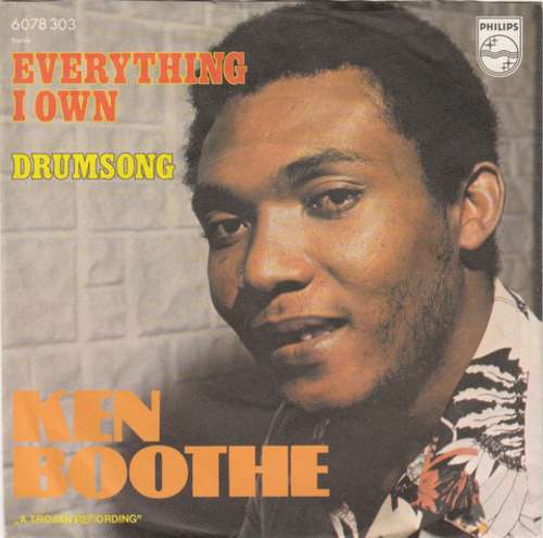 Cover Ken Boothe - Everything I Own (7, Single) Schallplatten Ankauf