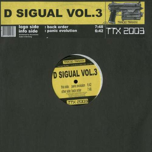 Cover D Sigual - Vol. 3: Back Order / Panic Evolution (12) Schallplatten Ankauf