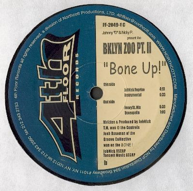 Cover Johnny D & Nicky P.* - The Bklyn Zoo Pt. II: Bone Up! (12) Schallplatten Ankauf