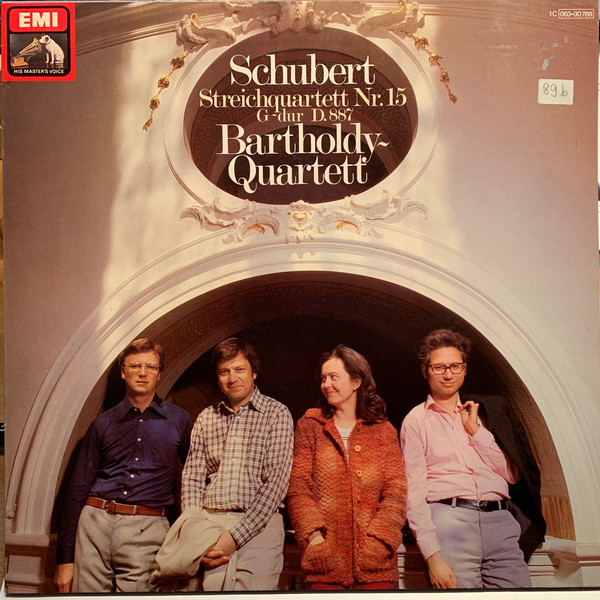 Bild Schubert* - Bartholdy Quartett - Streichquartett Nr.15 G-Dur D.887 (LP, Album) Schallplatten Ankauf