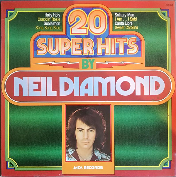 Cover Neil Diamond - 20 Super Hits By Neil Diamond (LP, Comp, RE) Schallplatten Ankauf