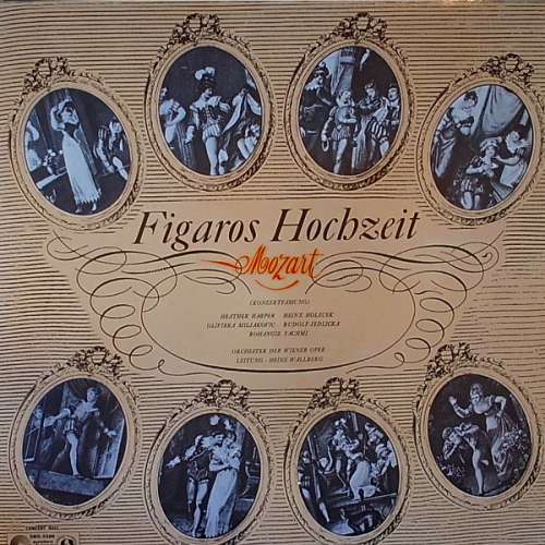 Cover Mozart*, Orchester Der Wiener Oper* · Heinz Wallberg - Figaros Hochzeit (Konzertfassung) (LP) Schallplatten Ankauf