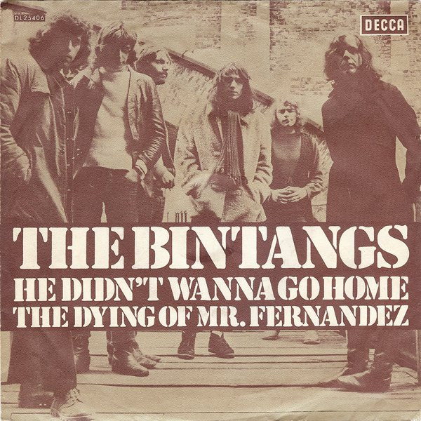 Cover The Bintangs* - He Didn't Wanna Go Home / The Dying Of Mr. Fernandez (7, Single) Schallplatten Ankauf