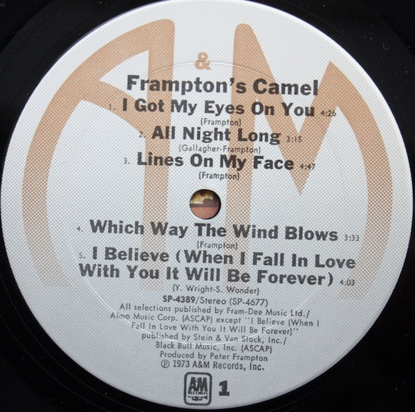 Cover Frampton's Camel - Frampton's Camel (LP, Album, RE, Pit) Schallplatten Ankauf