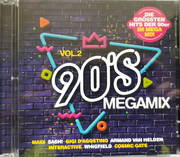 Bild Various - 90's Megamix Vol. 2 (2xCD, Comp, Mixed) Schallplatten Ankauf