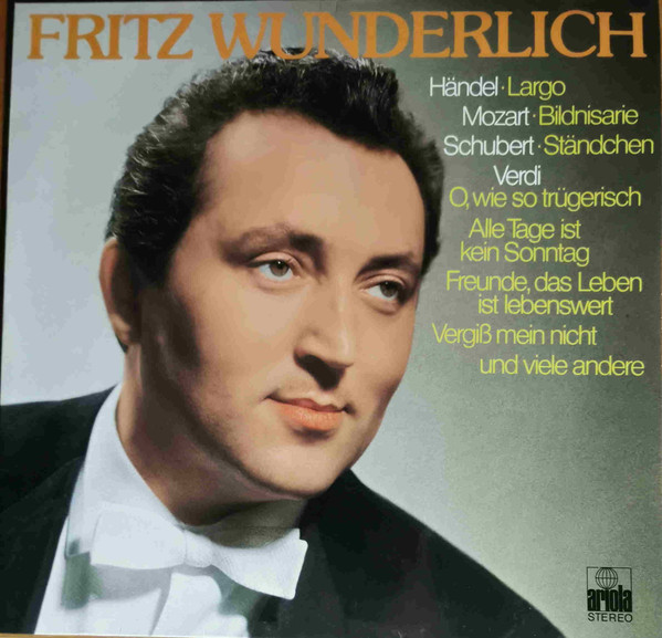 Cover Fritz Wunderlich - Fritz Wunderlich (LP, Comp) Schallplatten Ankauf