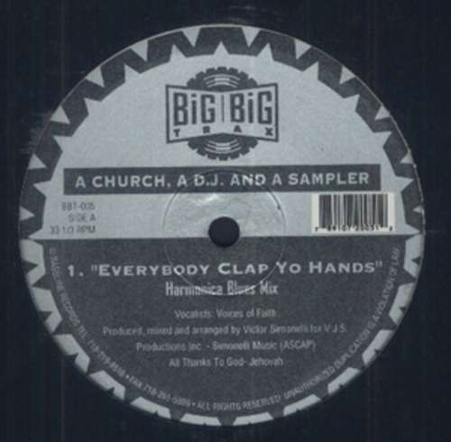 Cover A Church, A D.J. & A Sampler - Everybody Clap Yo Hands / Everlasting Life (2x12) Schallplatten Ankauf