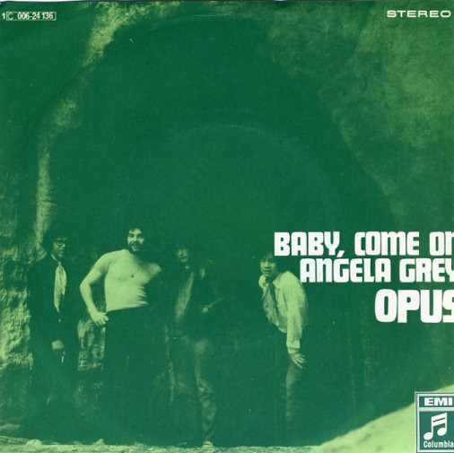 Cover Opus (8) - Baby, Come On / Angela Grey (7, Single) Schallplatten Ankauf