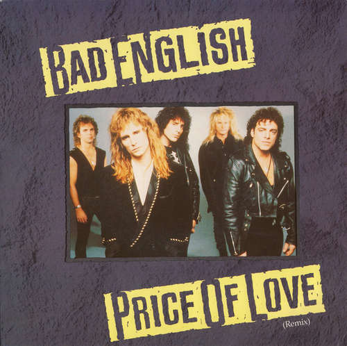 Cover Bad English - Price Of Love (Remix) (7, Single) Schallplatten Ankauf