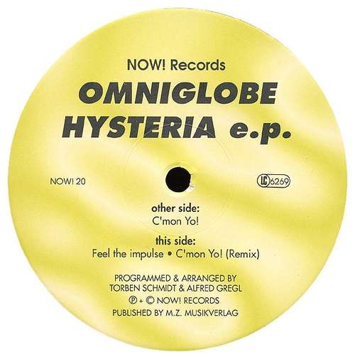 Cover Hysteria e.p. Schallplatten Ankauf