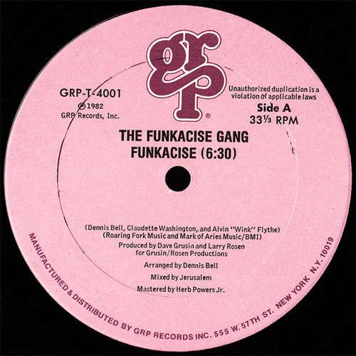 Cover The Funkacise Gang* - Funkacise (12) Schallplatten Ankauf