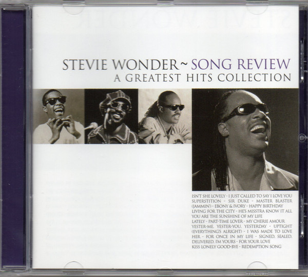 Bild Stevie Wonder - Song Review - A Greatest Hits Collection (CD, Comp, RE, RP) Schallplatten Ankauf