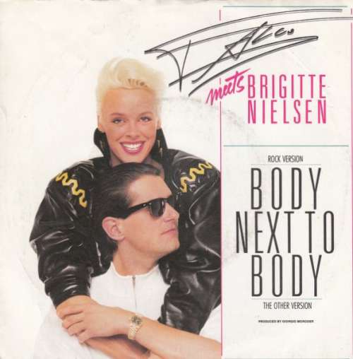 Cover Falco Meets Brigitte Nielsen - Body Next To Body (7, Single) Schallplatten Ankauf