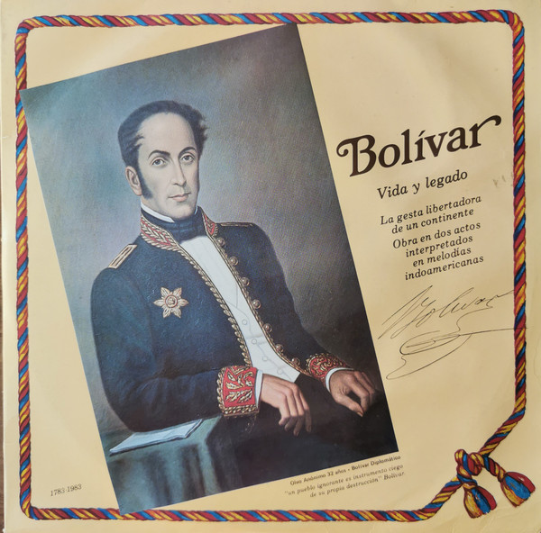 Cover Antonio Del Villar - Bolívar: vida y legado (LP, Album, Etch, 3 L) Schallplatten Ankauf