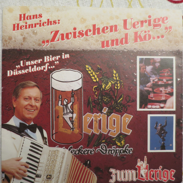 Cover Hans Heinrichs - Zwischen Uerige und Kö... / Unser Bier In Düsseldorf... (7, Single) Schallplatten Ankauf