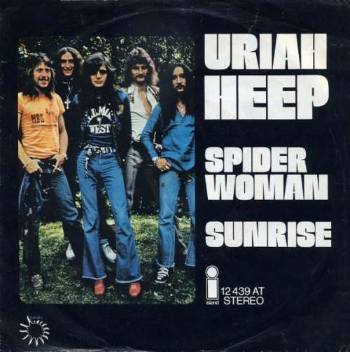 Cover Uriah Heep - Spider Woman / Sunrise (7, Single) Schallplatten Ankauf