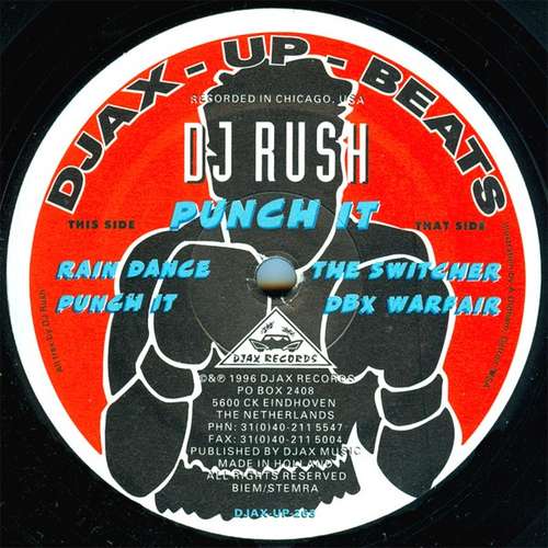 Cover DJ Rush - Punch It (12) Schallplatten Ankauf
