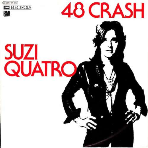 Cover Suzi Quatro - 48 Crash (7, Single, 1st) Schallplatten Ankauf