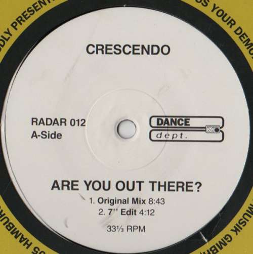 Cover Crescendo - Are You Out There? (12) Schallplatten Ankauf