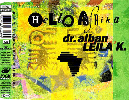 Cover Dr. Alban Featuring Leila K.* - Hello Afrika (CD, Maxi) Schallplatten Ankauf