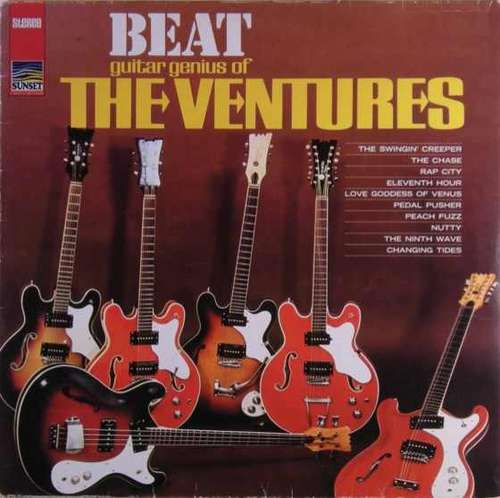 Cover The Ventures - Beat Guitar Genius Of The Ventures (LP, Comp, RE) Schallplatten Ankauf