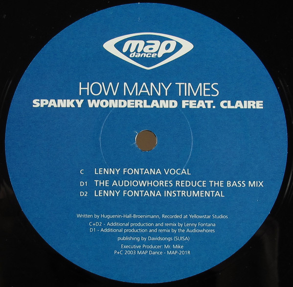 Cover Spanky Wonderland - How Many Times (12) Schallplatten Ankauf