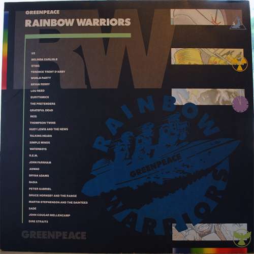 Cover Various - Greenpeace Rainbow Warriors (2xLP, Comp, Gat) Schallplatten Ankauf